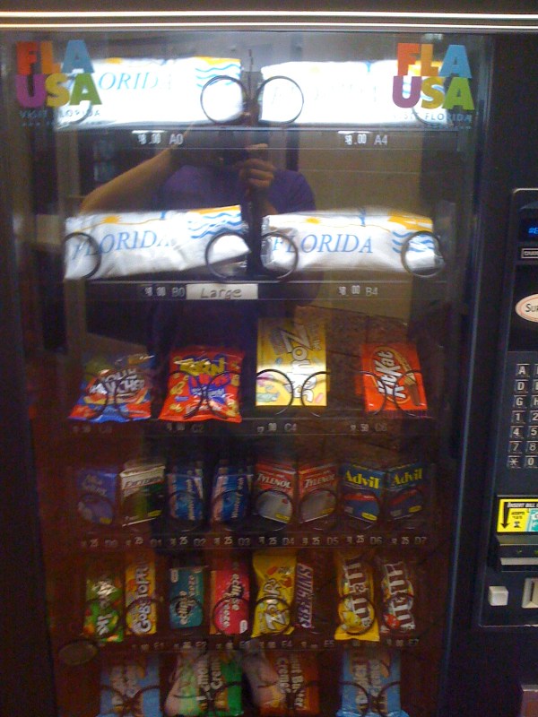 Florida Welcome Center T-Shirt Vending Machine